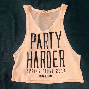 VINTAGE PINK Victoria’s Secret tank top
